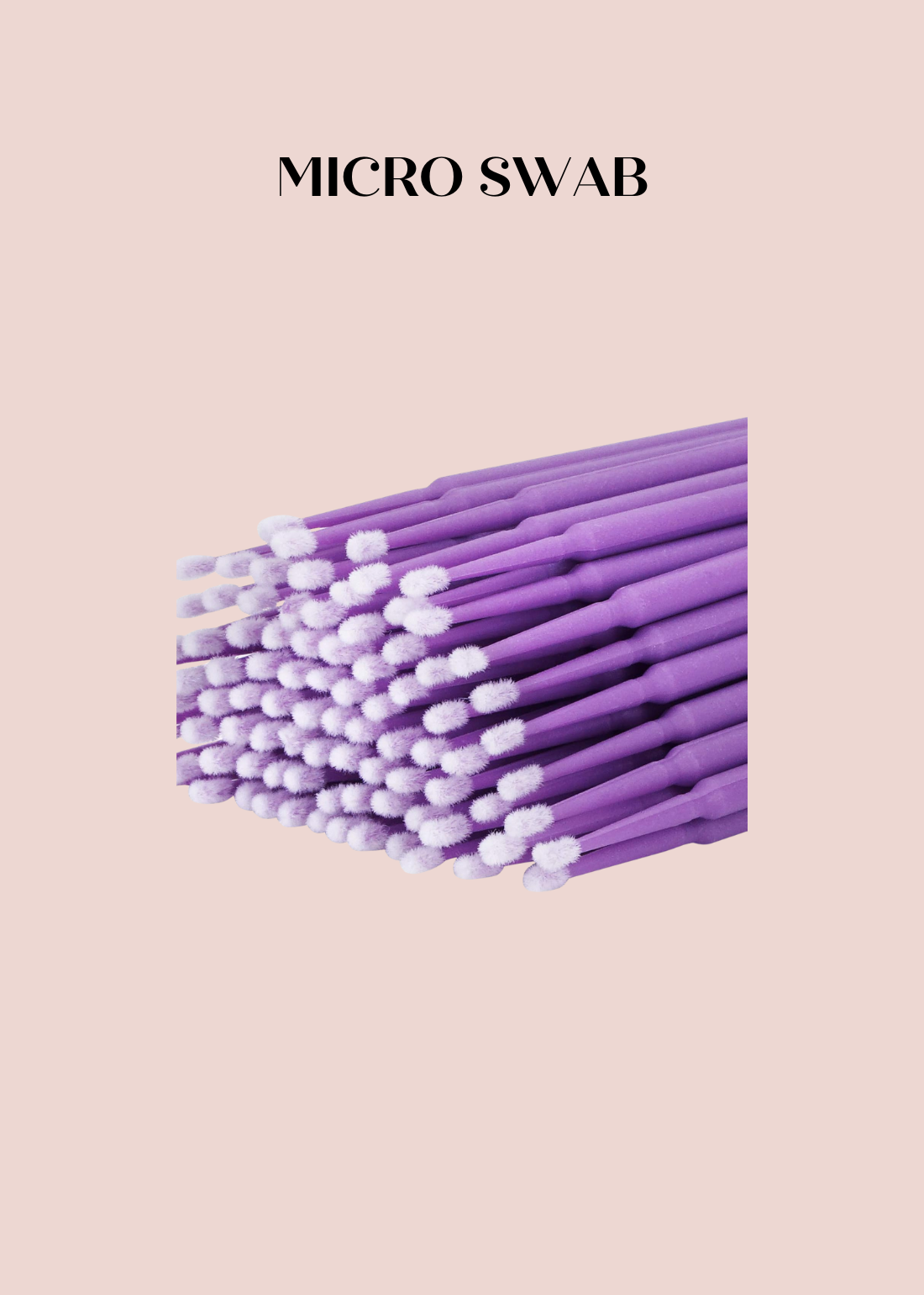 Disposable Microswab (Pack of 100) - #tag1# - Lashly Beauty