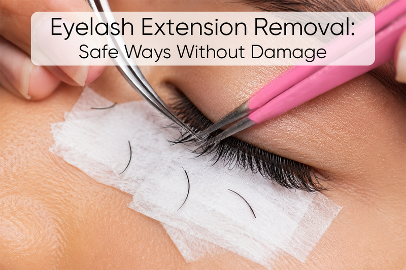 eyelash extension removal