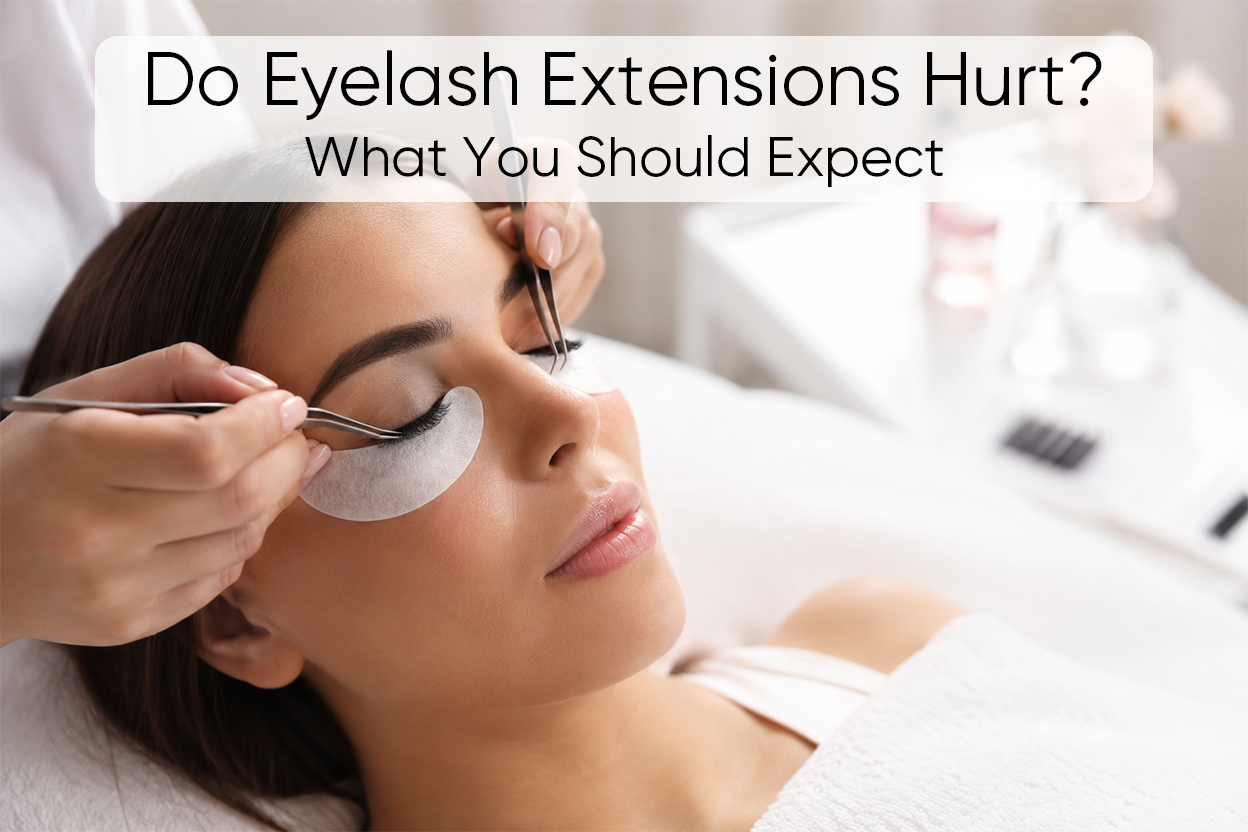 do eyelash extensions hurt