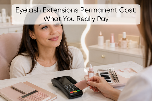 eyelash extensions permanent cost