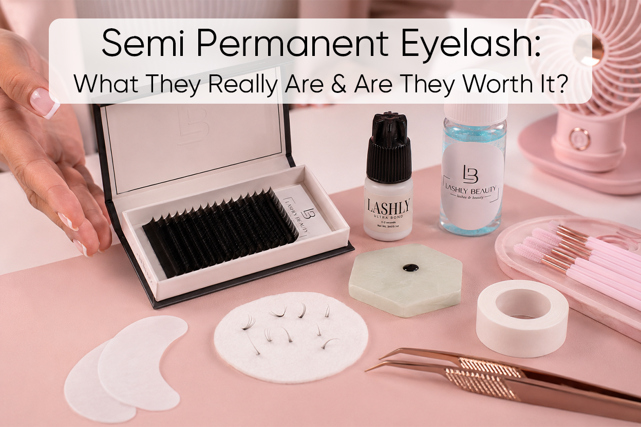 semi permanent eyelash extensions