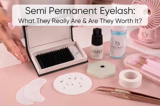semi permanent eyelash extensions
