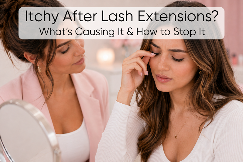 eyelash extensions get itchy