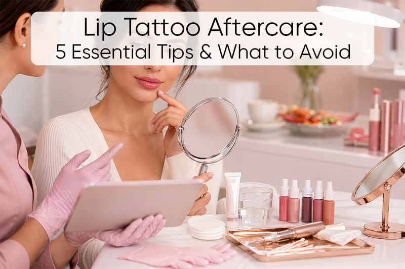 lips tattoo aftercare