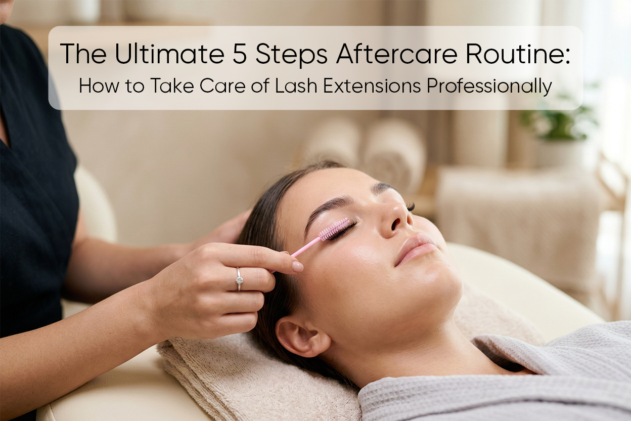 how to take care of lash extensions