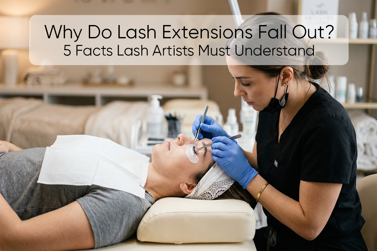 Why Do Lash Extensions Fall Out? 5 Facts Lash Artists Must Understand