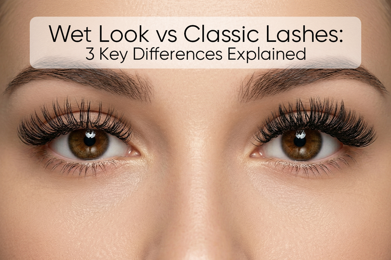 Wet Look vs Classic Lashes: 3 Key Differences Explained
