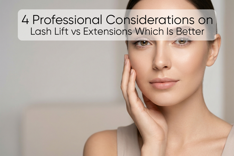 4 Professional Considerations on Lash Lift vs Extensions Which Is Better