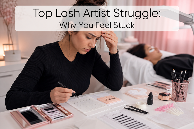 lash artist struggle