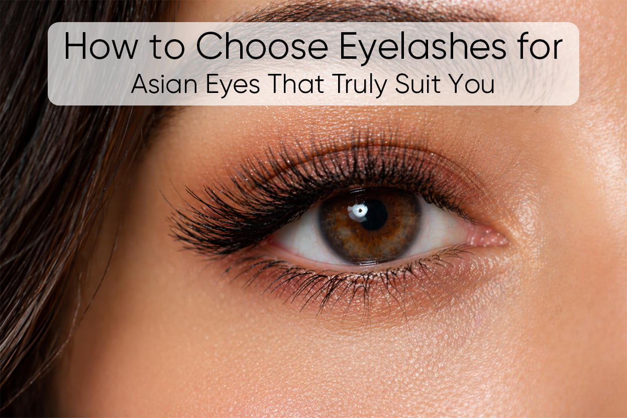 how to choose eyelashes for asian eyes 