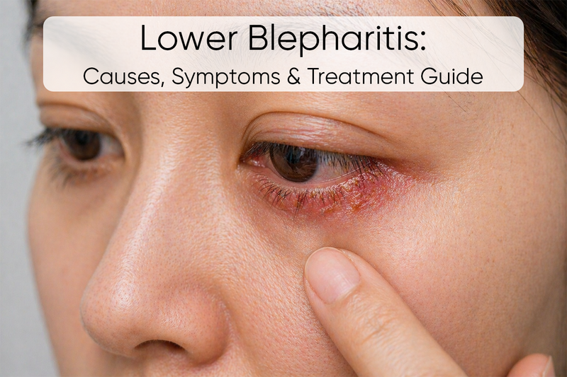 Lower Blepharitis: Causes, Symptoms & Treatment Guide