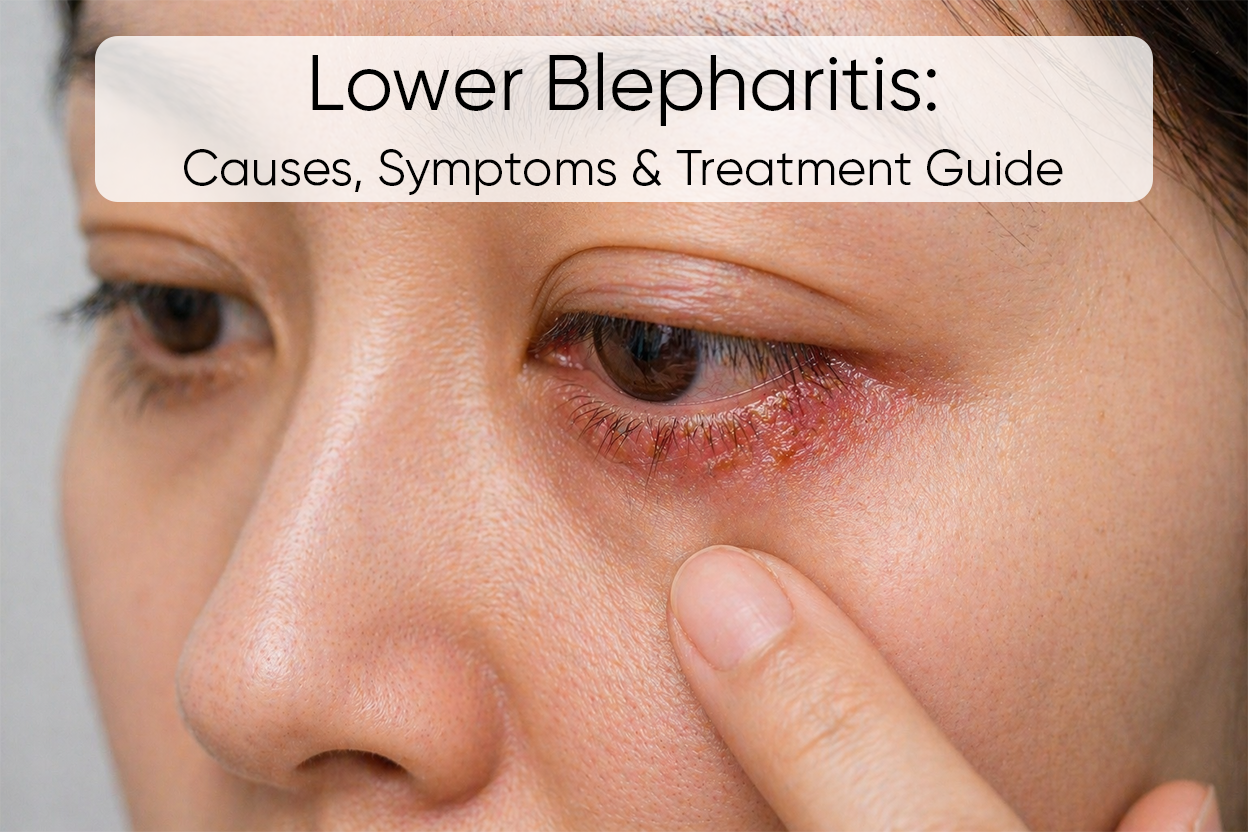 Lower Blepharitis: Causes, Symptoms & Treatment Guide