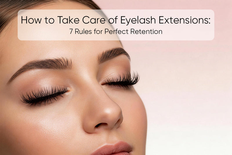 How to Take Care of Eyelash Extensions: 7 Rules for Perfect Retention