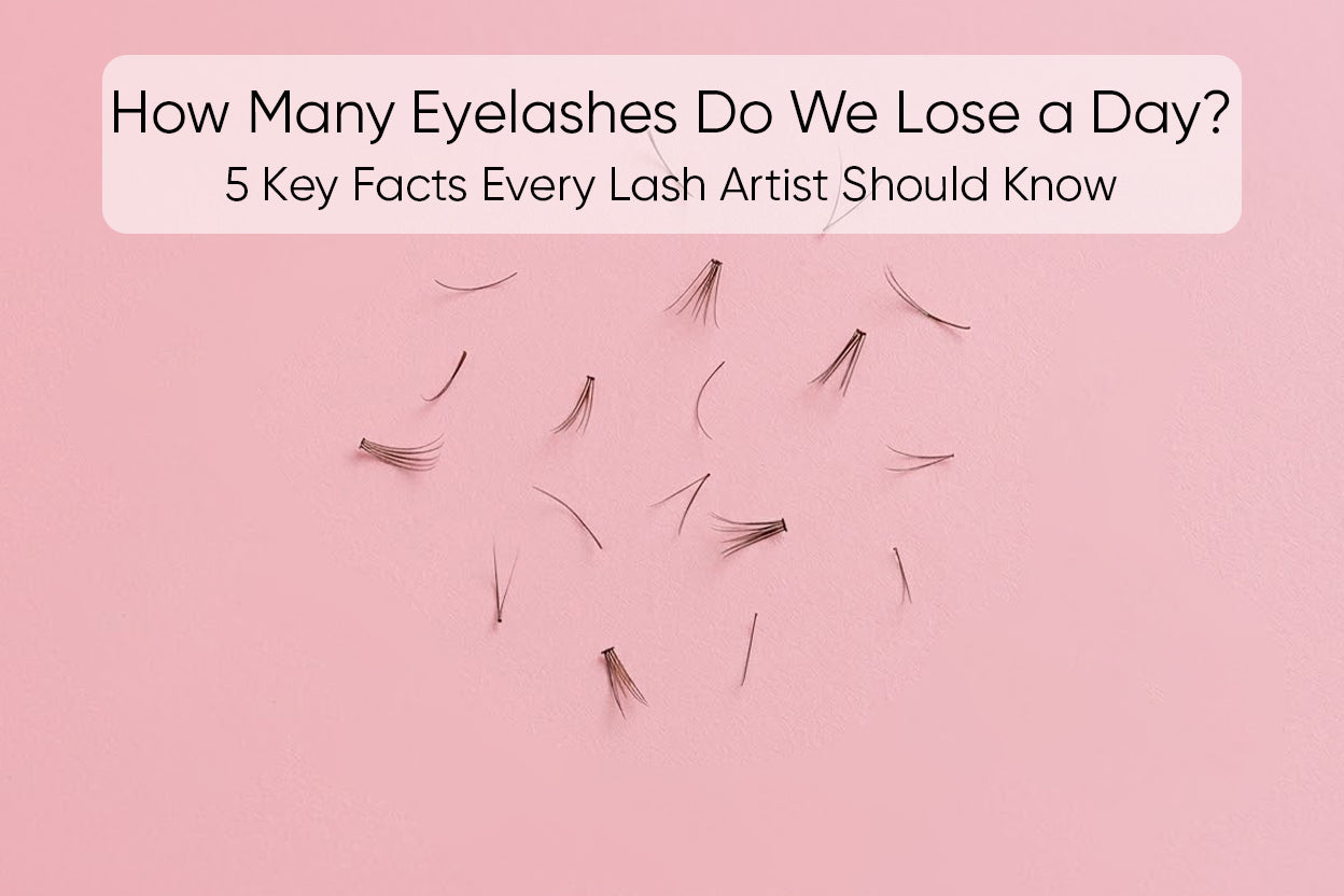 How Many Eyelashes Do We Lose a Day? 5 Key Facts Every Lash Artist Should Know