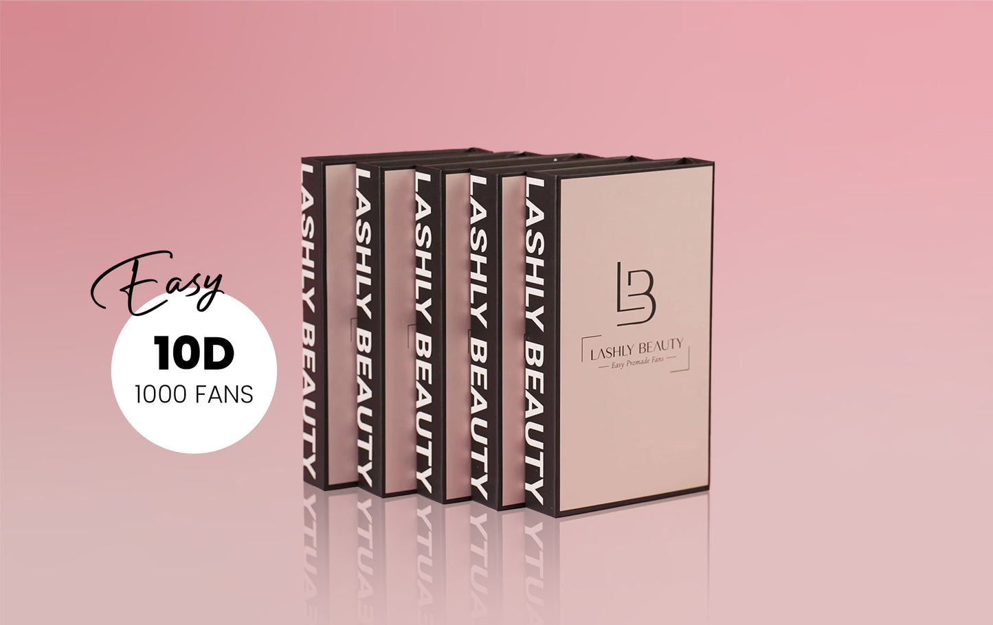 10D Easy Promade Fans - 1000 fan