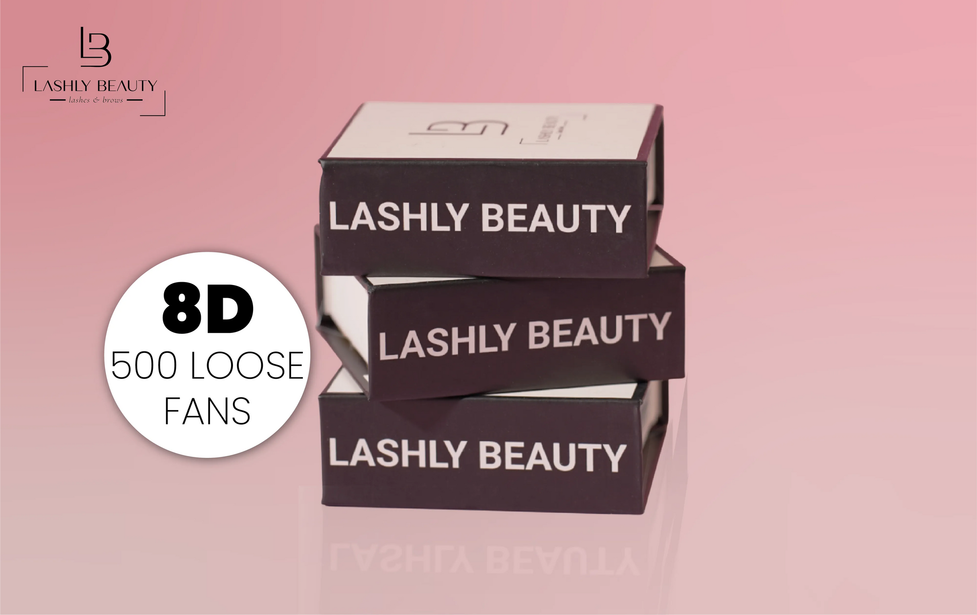 8D Loose Promade Fans - 500 fans