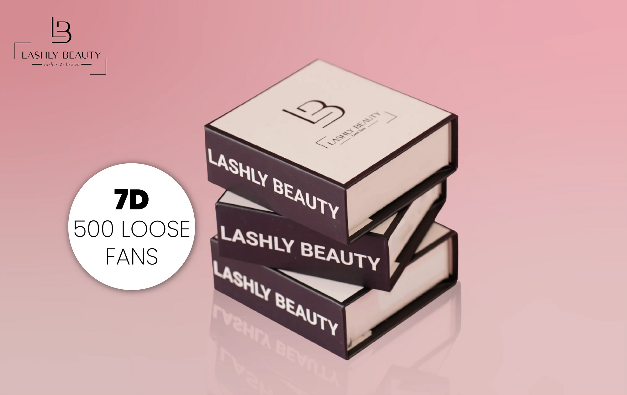 7D Loose Promade Fans - 500 fans