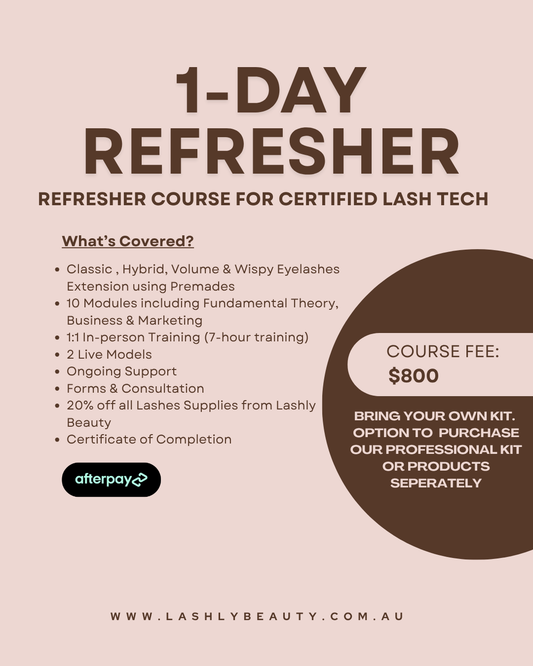 1-Day 1:1 PRIVATE TRAINING - REFRESHER COURSE