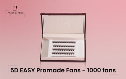 5D EASY Promade Fans - 1000 fans