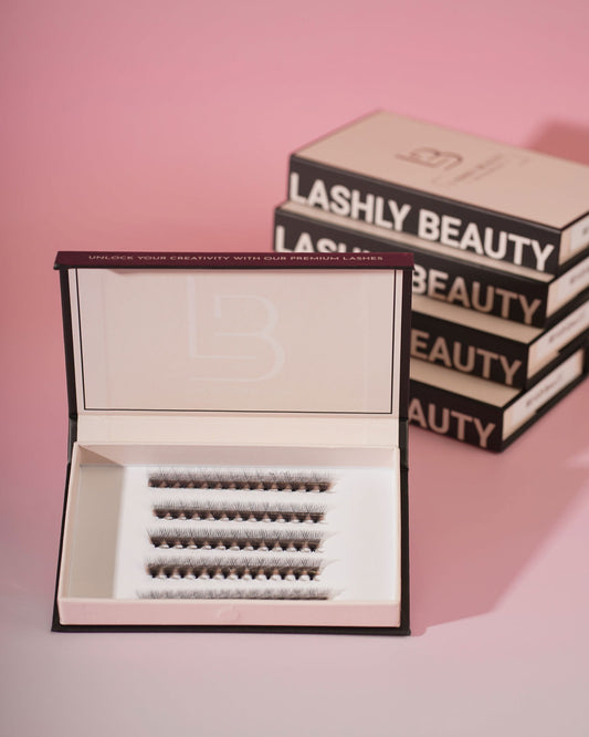 5D EASY Promade Fans - 1000 fans - #tag1# - Lashly Beauty