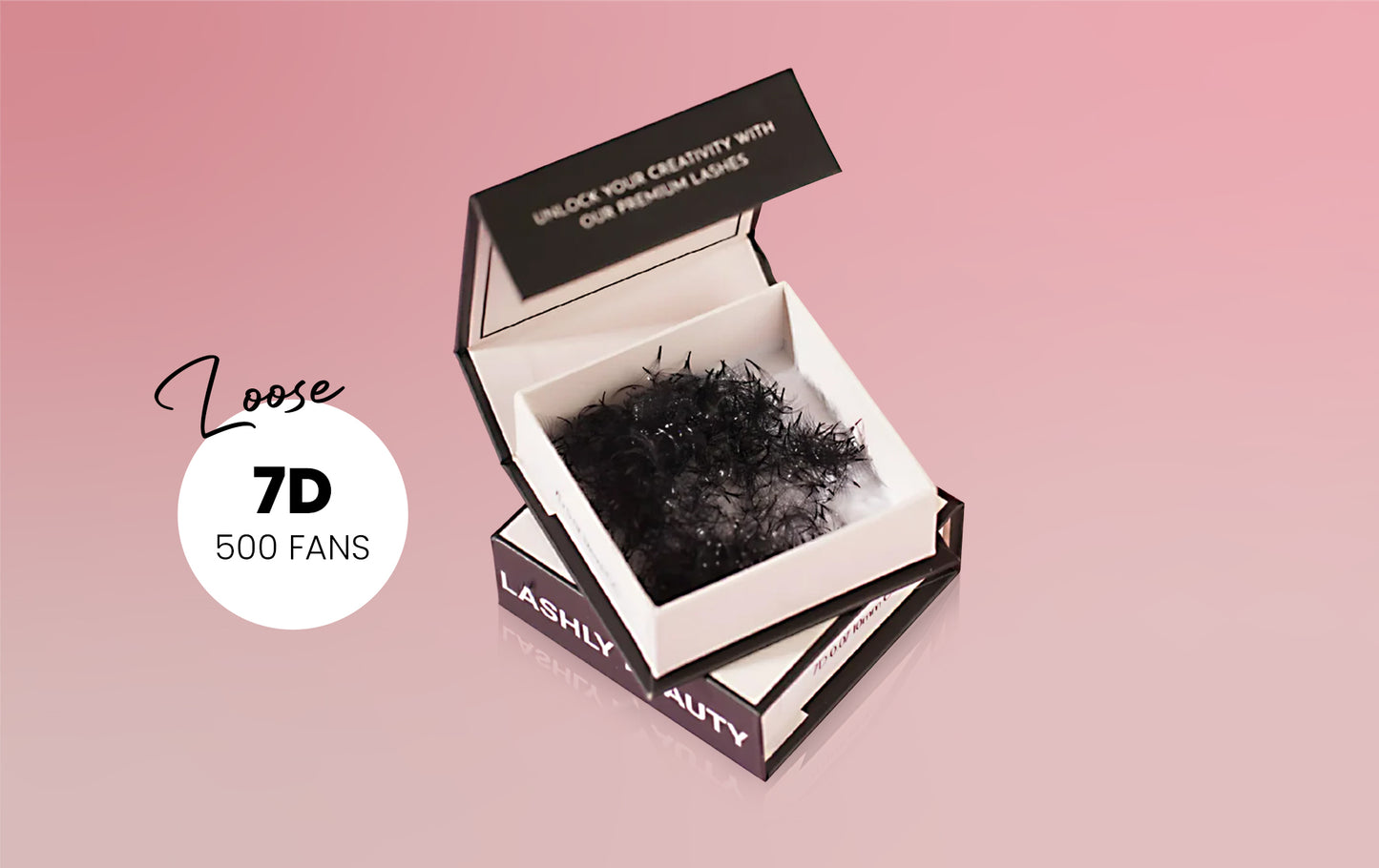 7D Loose Promade Fans - 500 fans