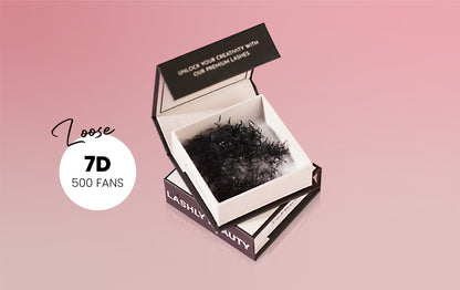 7D Loose Promade Fans - 500 fans