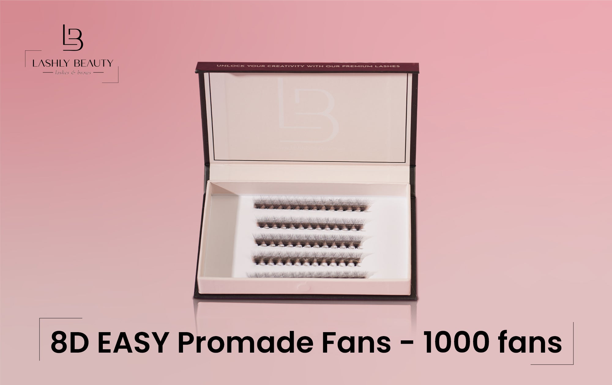 8D EASY Promade Fans - 1000 fans
