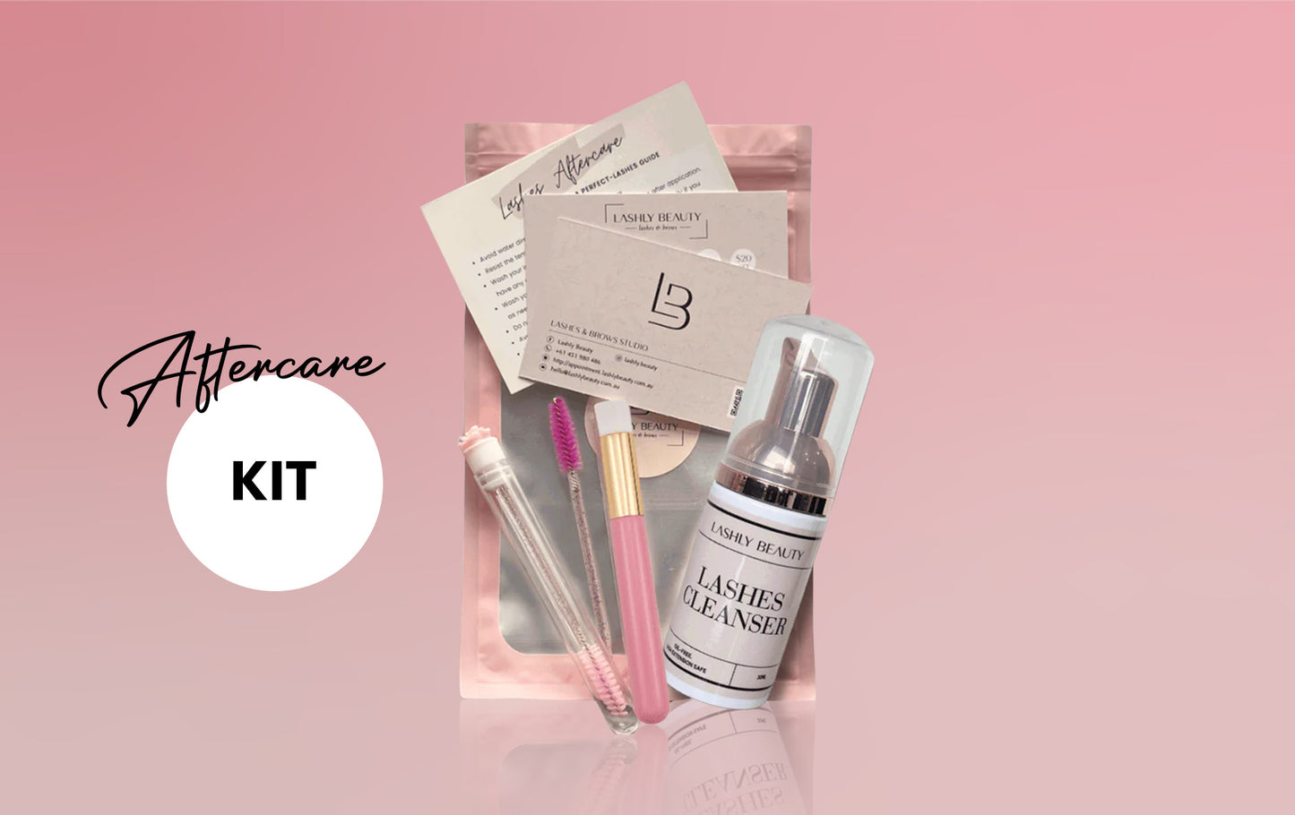 AFTERCARE KIT (LASH FOAM CLEANSER 30ML)
