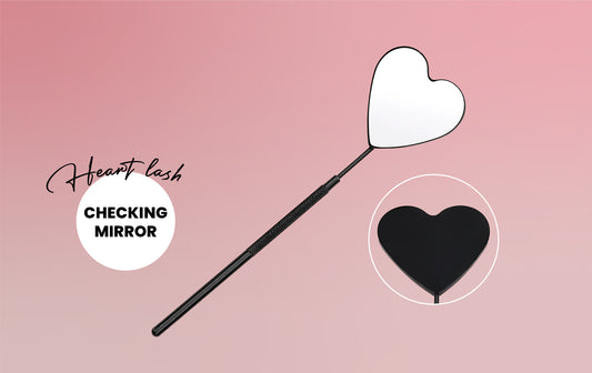 Stainless Steel Heart-Shape Mirror