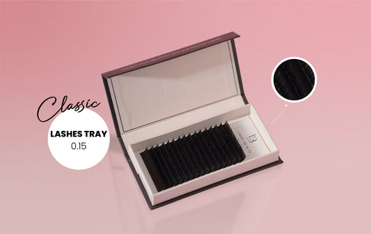 Classic Lashes Tray - 0.15