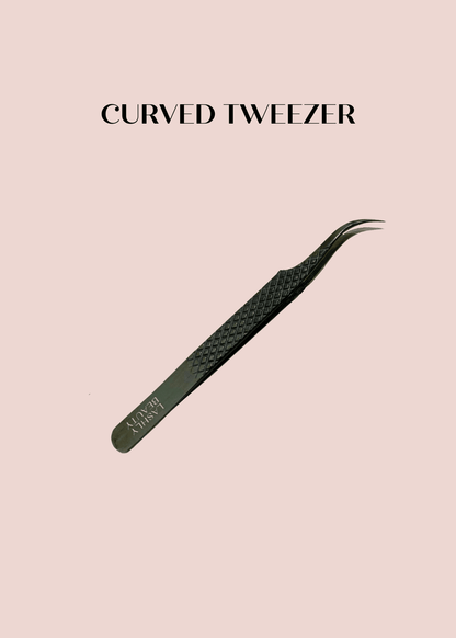 Curved Tweezer - #tag1# - Lashly Beauty 
