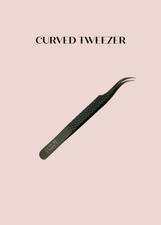 Curved Tweezer - #tag1# - Lashly Beauty 