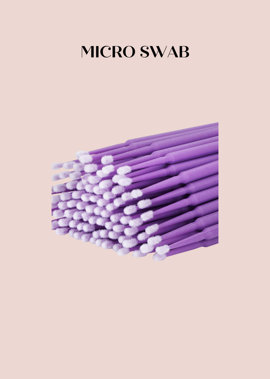 Disposable Microswab (Pack of 100) - #tag1# - Lashly Beauty