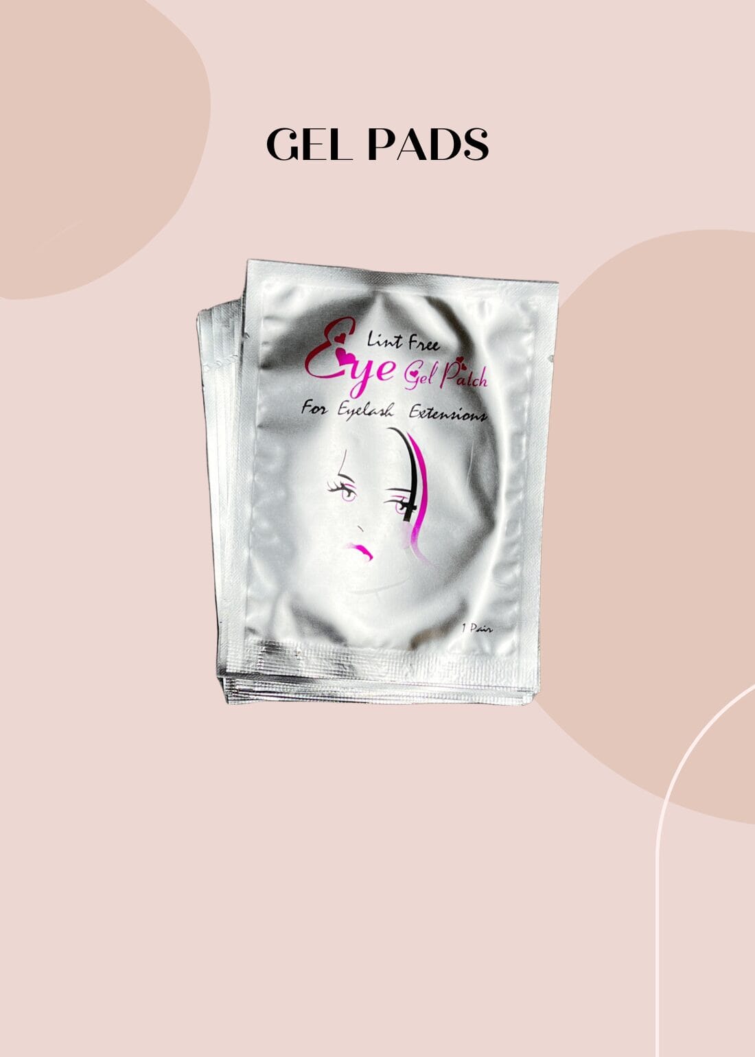 Eye Gel Pads (Pack of 50 and 100) - #tag1# - Lashly Beauty