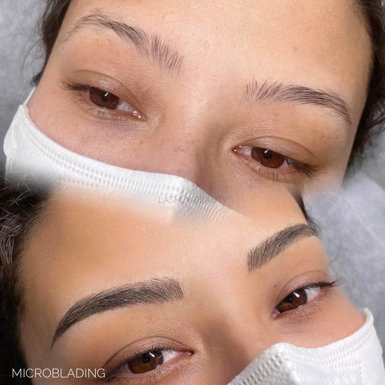 Cosmetic tattoo microblading