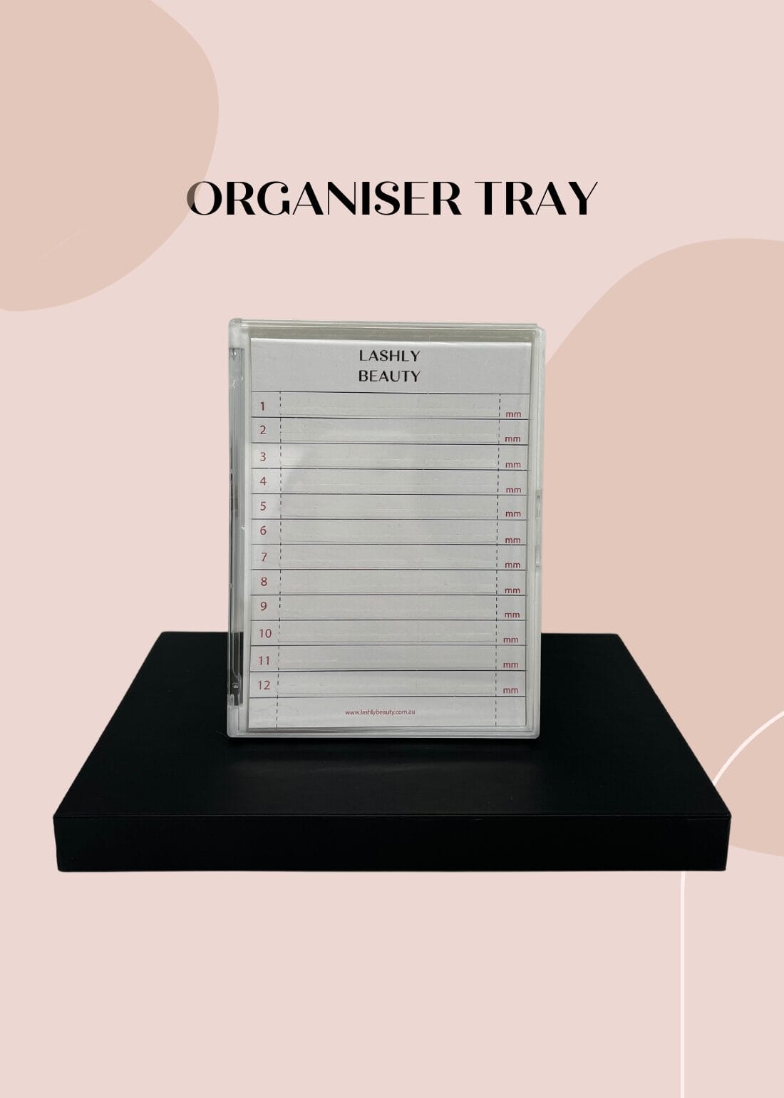 Lashes Organiser Tray