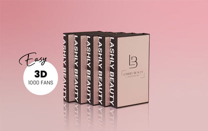 3D EASY Promade Fans - 1000 fans