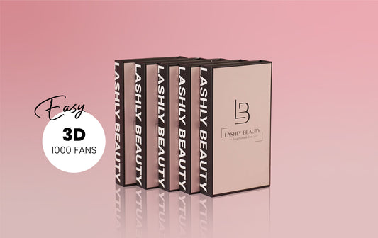 3D EASY Promade Fans - 1000 fans